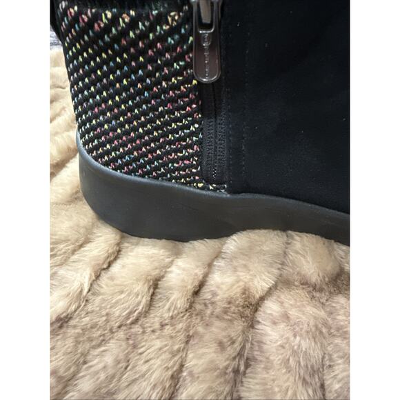 Bzees Karma Black Knit Booties ,Ankle Boots, Shoes ,,Comfy ,Washable , Sz US 9.5 - Picture 5 of 11
